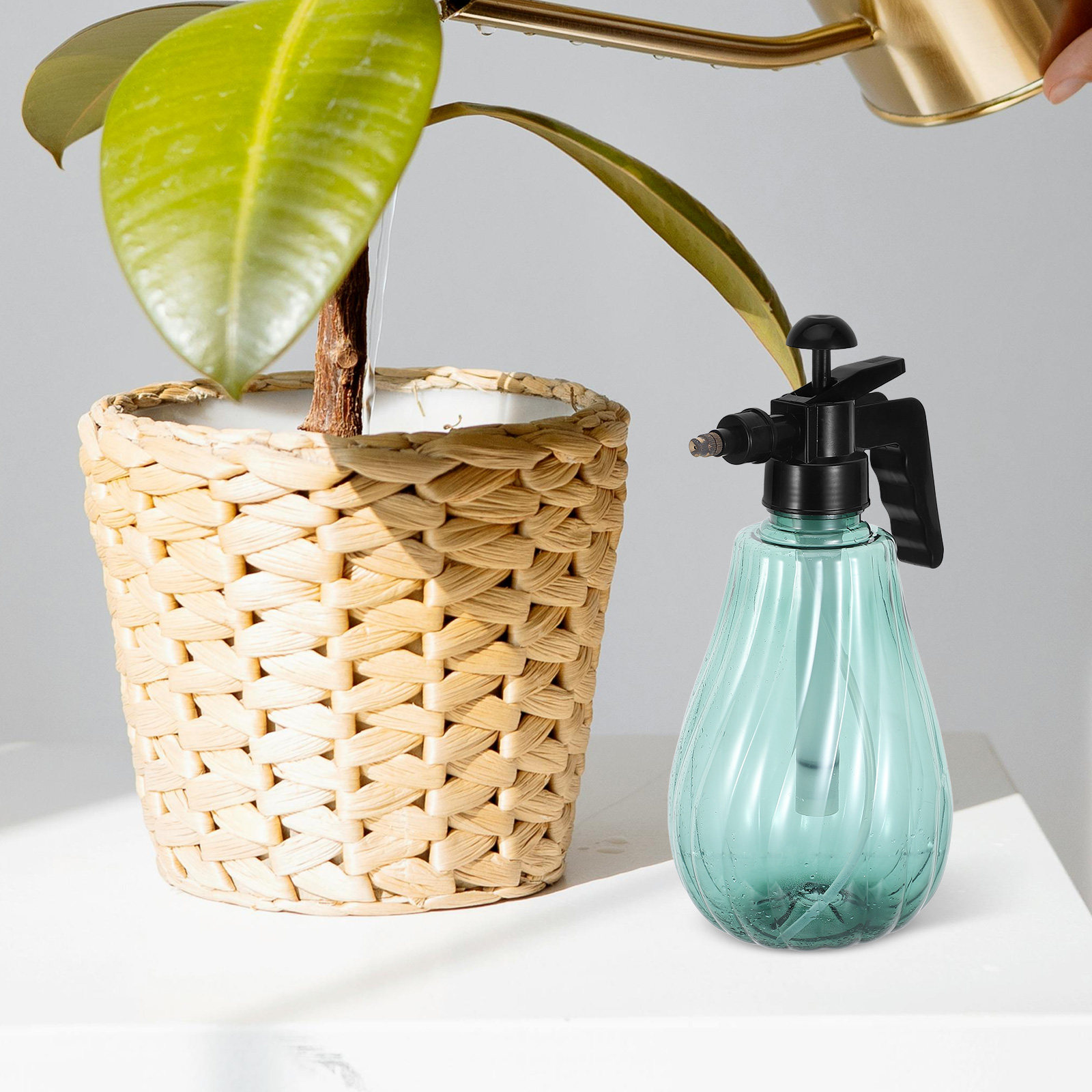 Handheld Pet Bath Sprayer Gree - Misting Bottle Fine 评论和价格